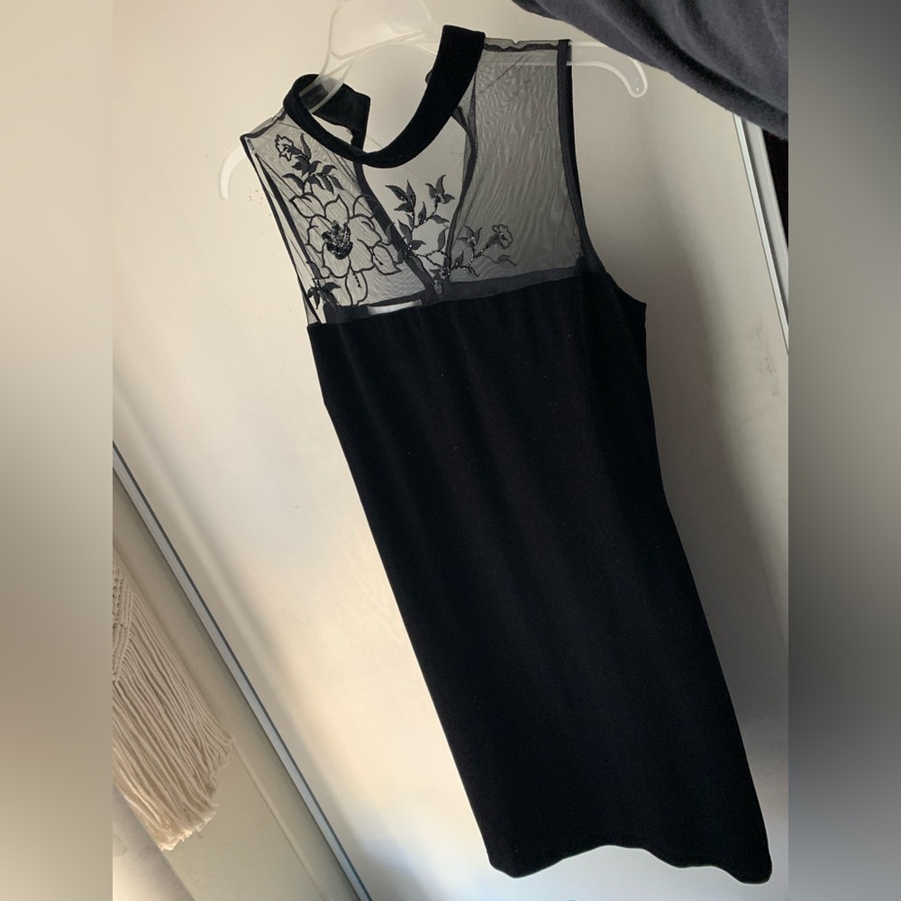 Evan- Picone Silk Velvet Fabric Dress